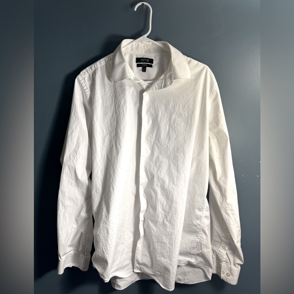 Apt 9 White Dress Shirt